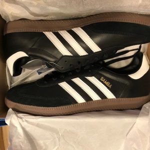 NWT Adidas Leather Samba Shoe